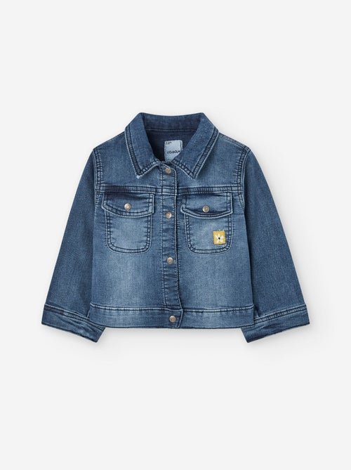 Veste en Jean Détail Fleur - Kiabi