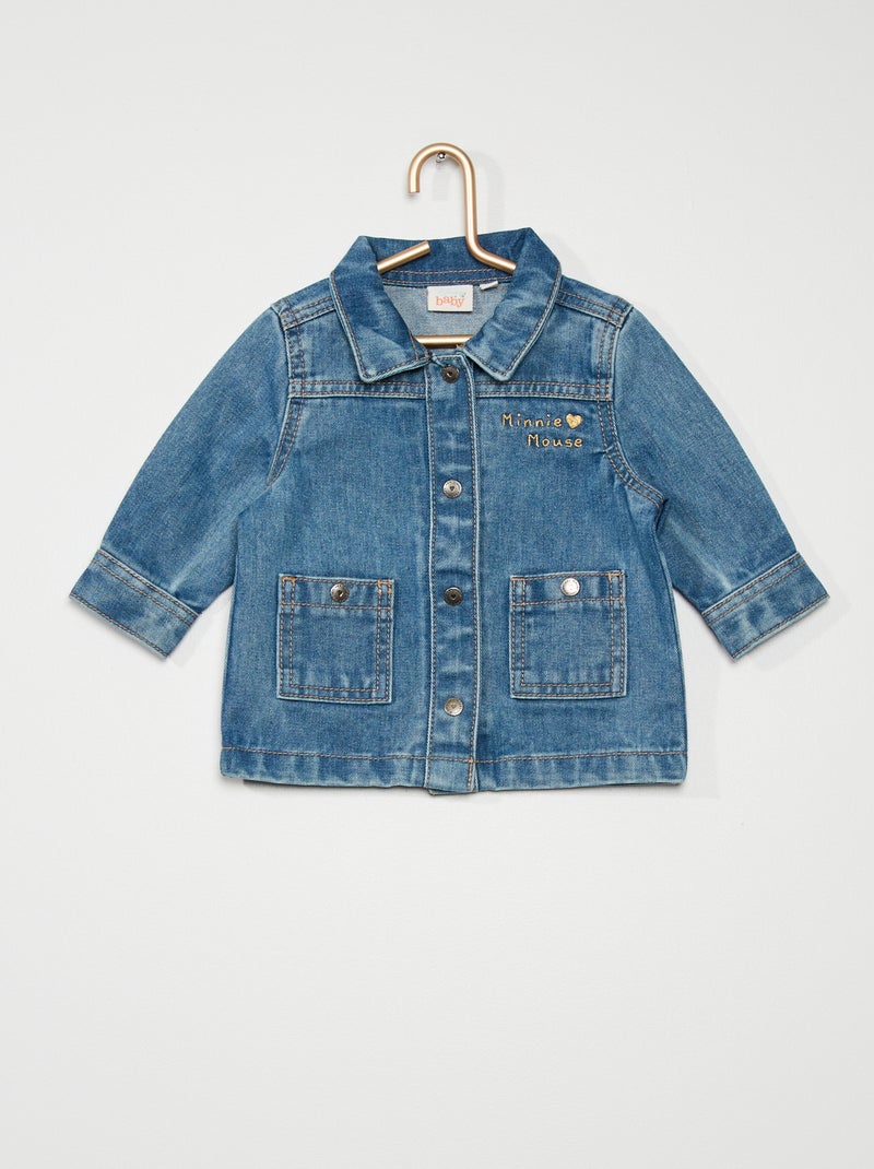 Veste en jean 'Disney' bleu - Kiabi