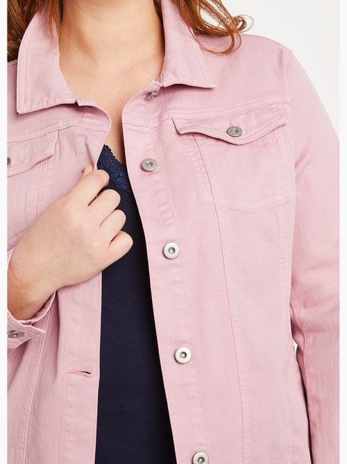 Veste en jean droite boutonnée - Afibel - Kiabi