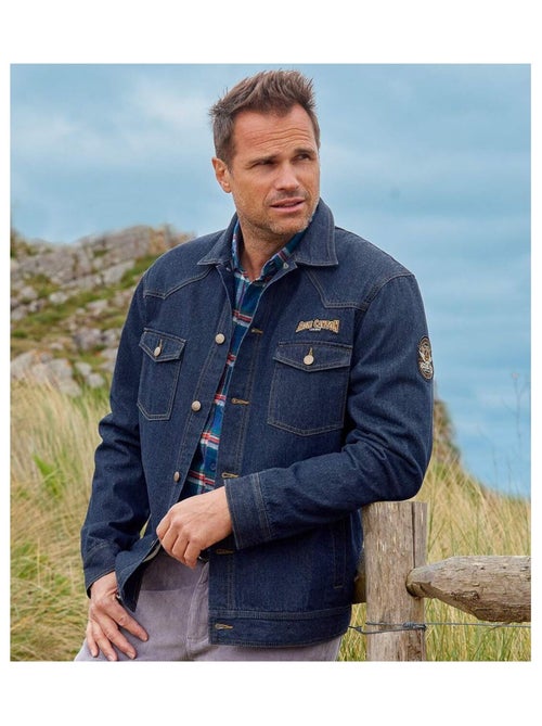 Veste en Jean Eagle Canyon   - ATLAS FOR MEN - Kiabi