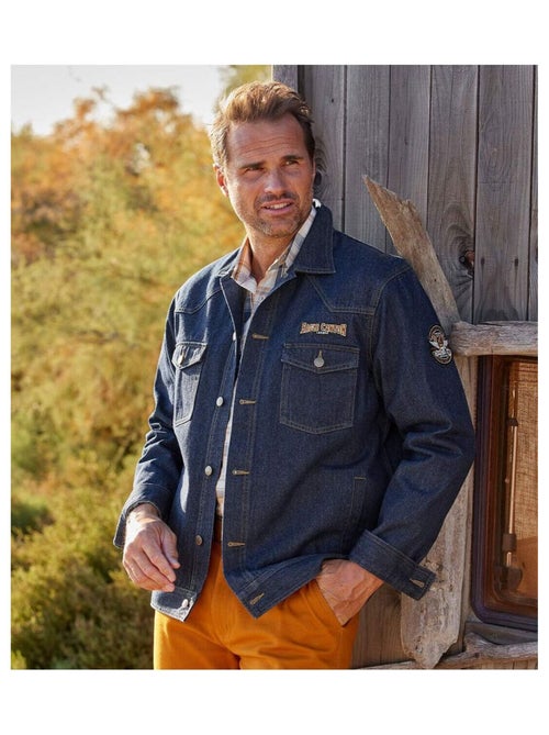Veste en Jean Eagle Canyon   - ATLAS FOR MEN - Kiabi