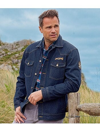 Veste en jean eagle canyon - atlas for men