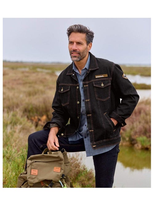 Veste en Jean Eagle Canyon   - ATLAS FOR MEN - Kiabi