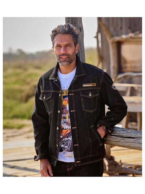 Veste en Jean Eagle Canyon   - ATLAS FOR MEN - Kiabi