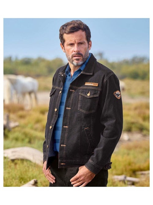 Veste en Jean Eagle Canyon   - ATLAS FOR MEN - Kiabi