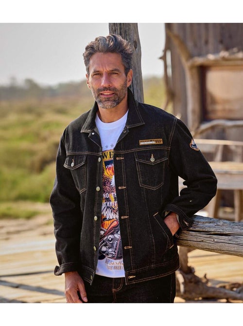 Veste en jean eagle canyon - atlas for men - Kiabi Veste en jean eagle canyon - atlas for men - Kiabi