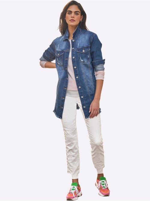 Veste En Jean Effet > Tendance - Taille Standard - helline - Kiabi