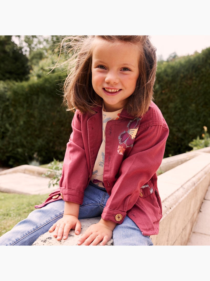 Doudoune Veste En Jean Enfant Veste Worker Enfant En Jean Denim