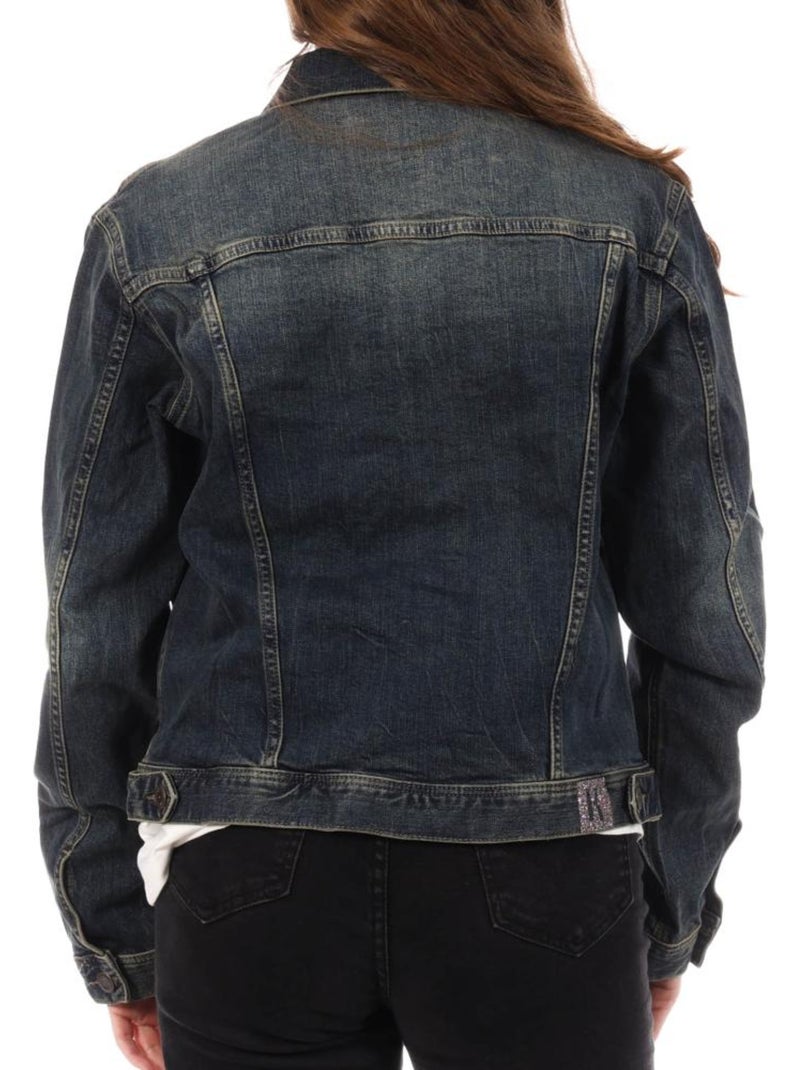 Veste en Jean Femme Kaporal Bleu denim - Kiabi