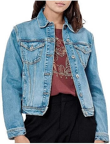 Veste en Jean Foncé Femme Kaporal NISTA