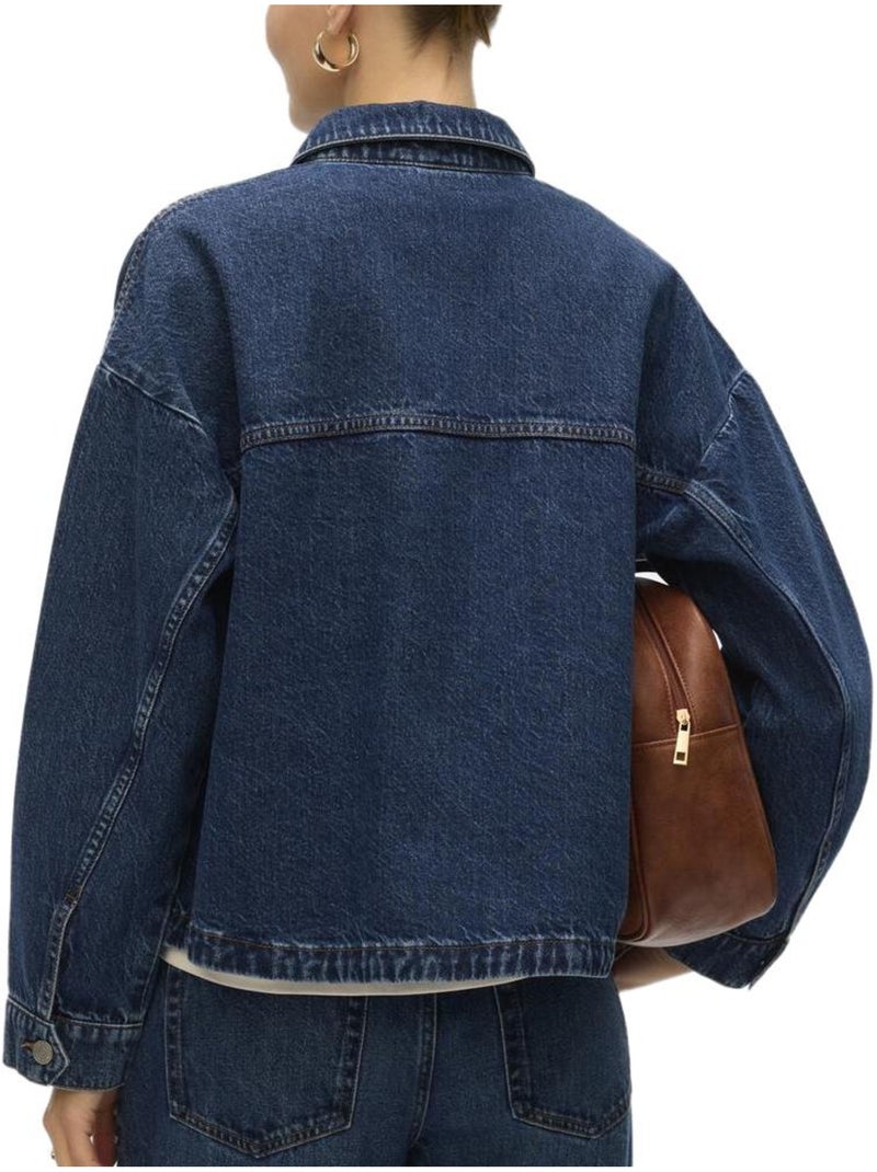 Veste En Jean Femme Vero Moda Bleu - Kiabi