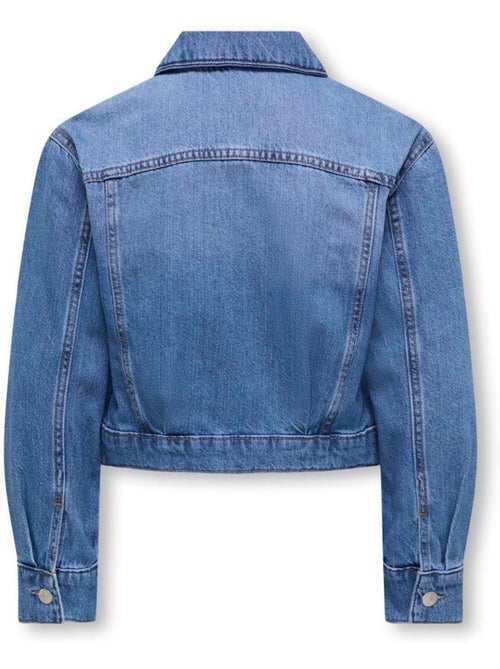 Veste en jean fille Kids ONLY - Kiabi Veste en jean fille Kids ONLY - Kiabi