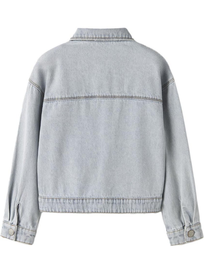 Veste en Jean  Fille Name It Mila Bleu - Kiabi
