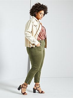 Veste en jean finition à cru - Kiabi