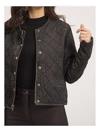 Veste en jean matelassée UMANI