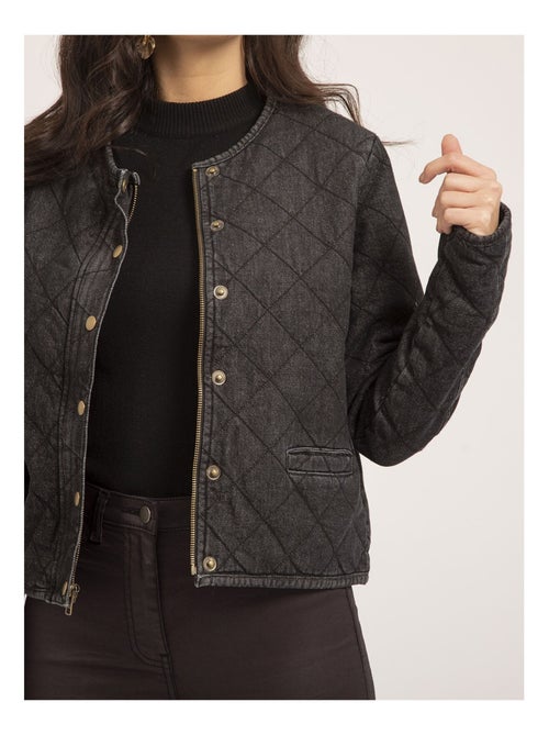 Veste en jean matelassée UMANI - Kiabi