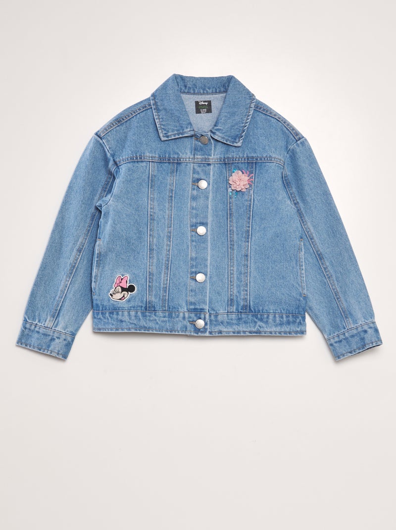 Veste en jean 'Minnie' Bleu - Kiabi