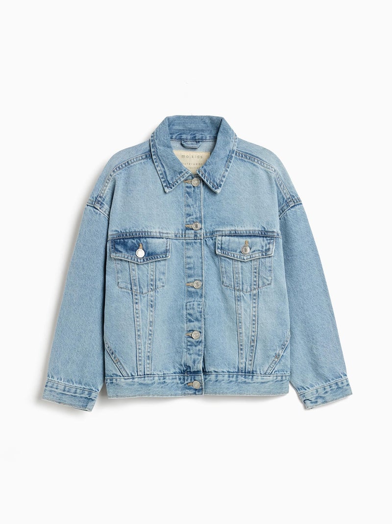 Veste en jean MO Fashion Bleu - Kiabi