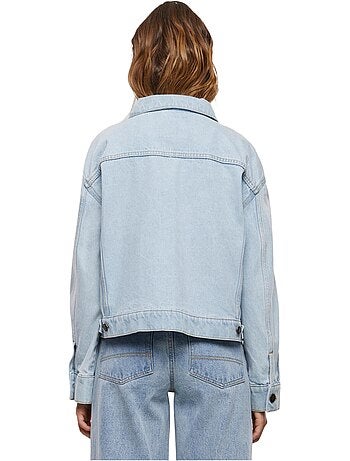 Veste en jean motif/style années 80 - urban classics