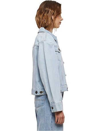 Veste en jean motif/style années 80 - urban classics