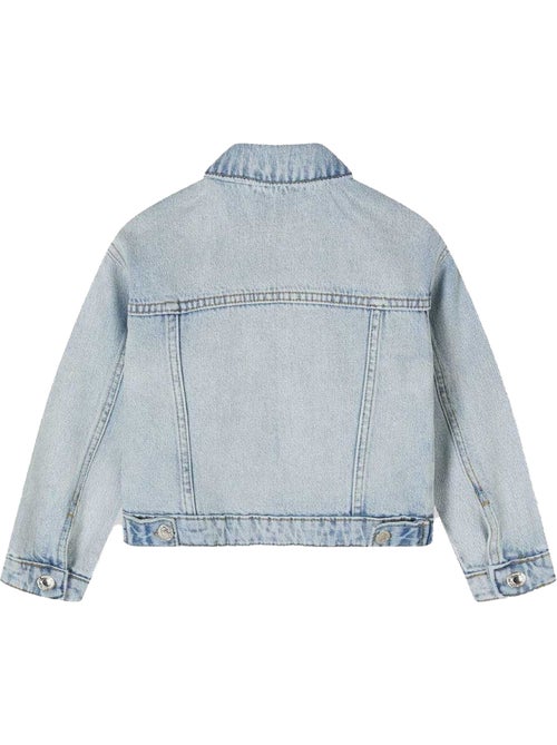 Veste en jean motif/style uni - minoti - Kiabi Veste en jean motif/style uni - minoti - Kiabi
