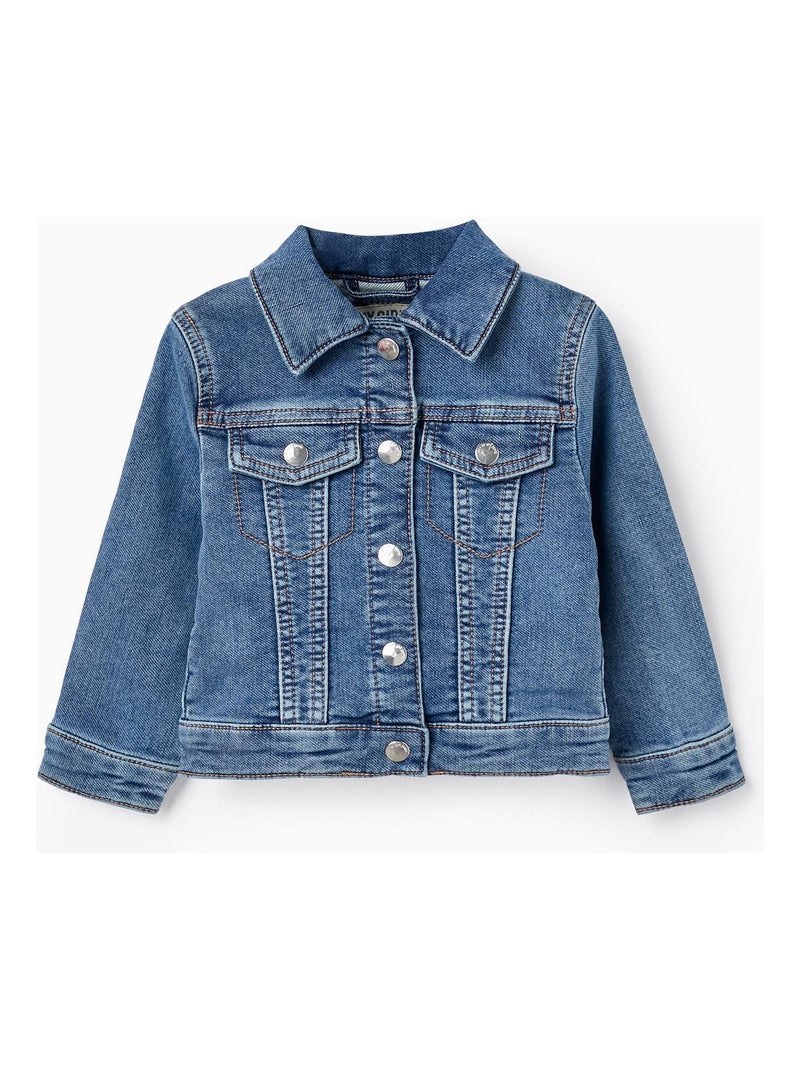 Veste en jean pour bébé fille  THE WAVE TRIBE Bleu - Kiabi