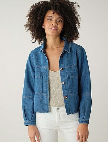 Veste en jean pour femme 'Deeluxe'