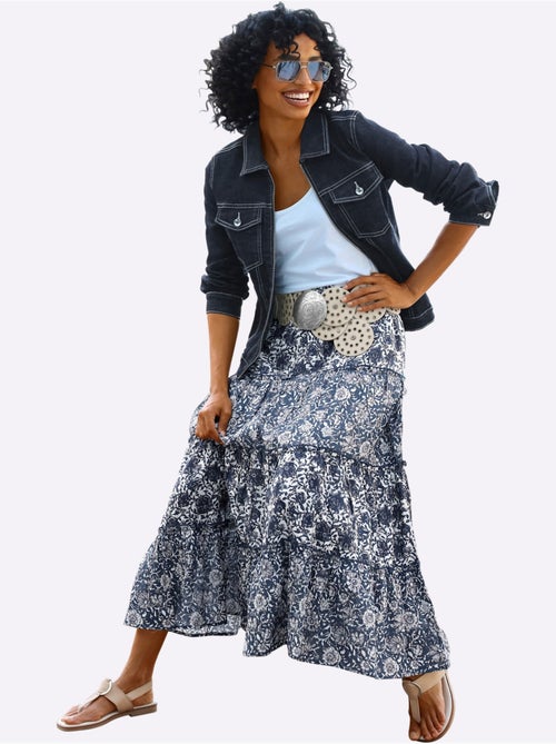 Veste En Jean Qualité Coton - Taille Standard - helline - Kiabi