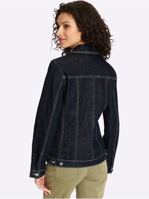Veste En Jean Qualité Coton - Taille Standard - helline - Kiabi
