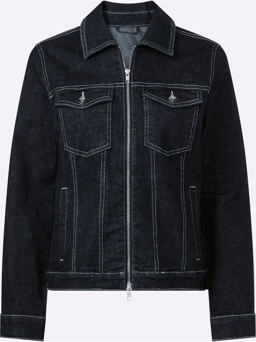 Veste En Jean Qualité Coton - Taille Standard - helline - Kiabi