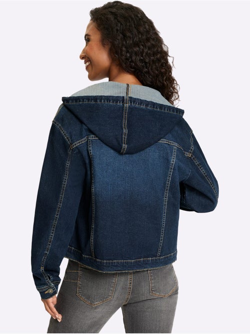 Veste En Jean Qualité Coton - Taille Standard - helline - Kiabi