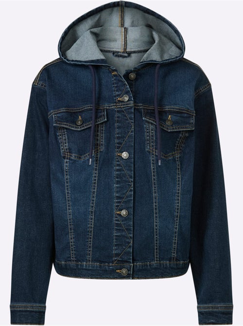 Veste En Jean Qualité Coton - Taille Standard - helline - Kiabi