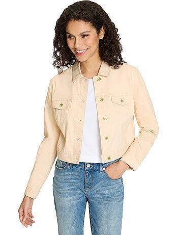 Veste En Jean Qualité Coton - Taille Standard - helline