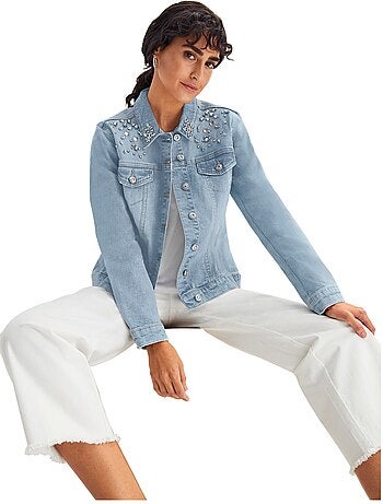 Veste En Jean Qualité Coton - Taille Standard - Witt