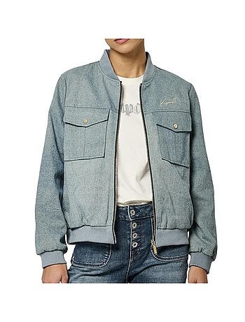 Veste en Jean Réversible Femme Kaporal