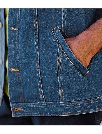 Veste Sans Manches en Jean - ATLAS FOR MEN