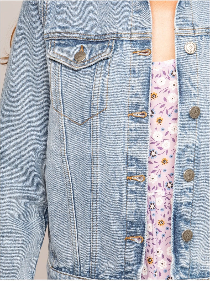 Veste en jean UMMEUR Bleu - Kiabi