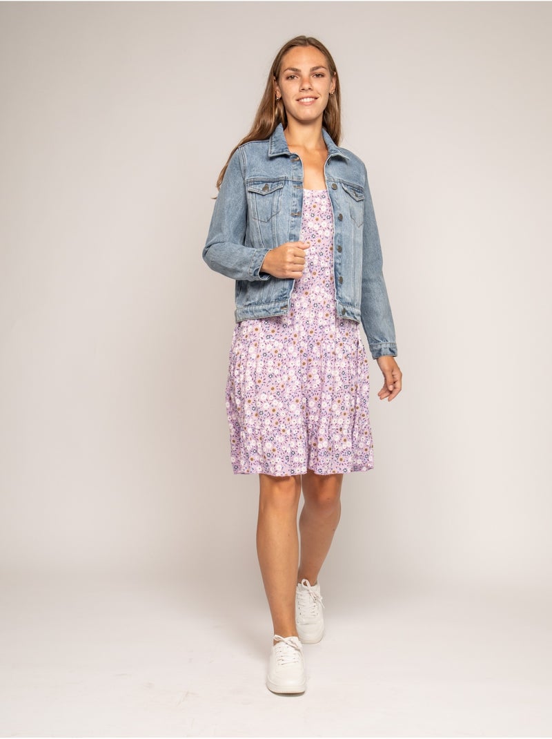 Veste en jean UMMEUR Bleu - Kiabi