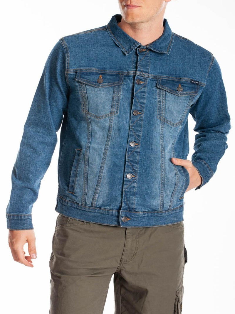 Veste en jeans STANT 'Rica Lewis' - Bleu - Homme - 59.99�?� - Kiabi