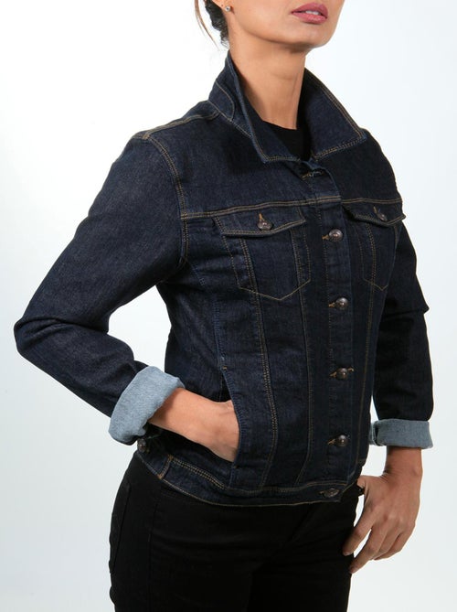 Veste en jeans stretch coupe ajustée ERA 'Rica Lewis' - Kiabi