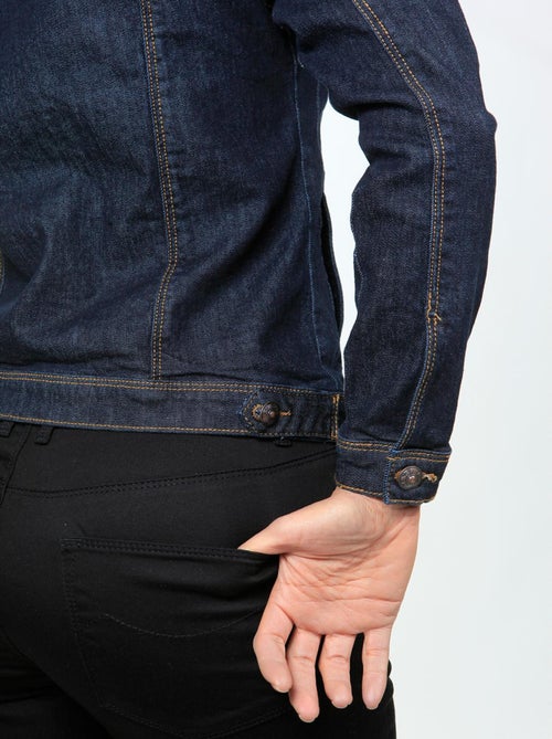 Veste en jeans stretch coupe ajustée ERA 'Rica Lewis' - Kiabi