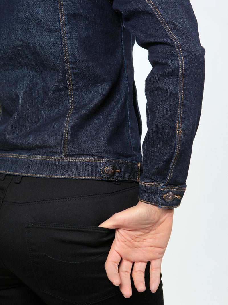 Veste en jeans stretch coupe ajustée ERA 'Rica Lewis' Bleu - Kiabi