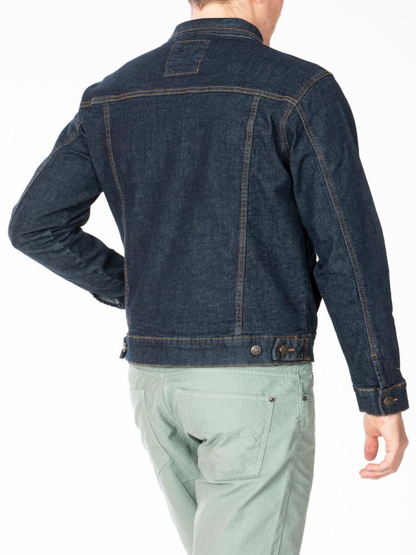 Veste en jeans stretch coupe ajustée FRAK 'Rica Lewis' Bleu - Kiabi