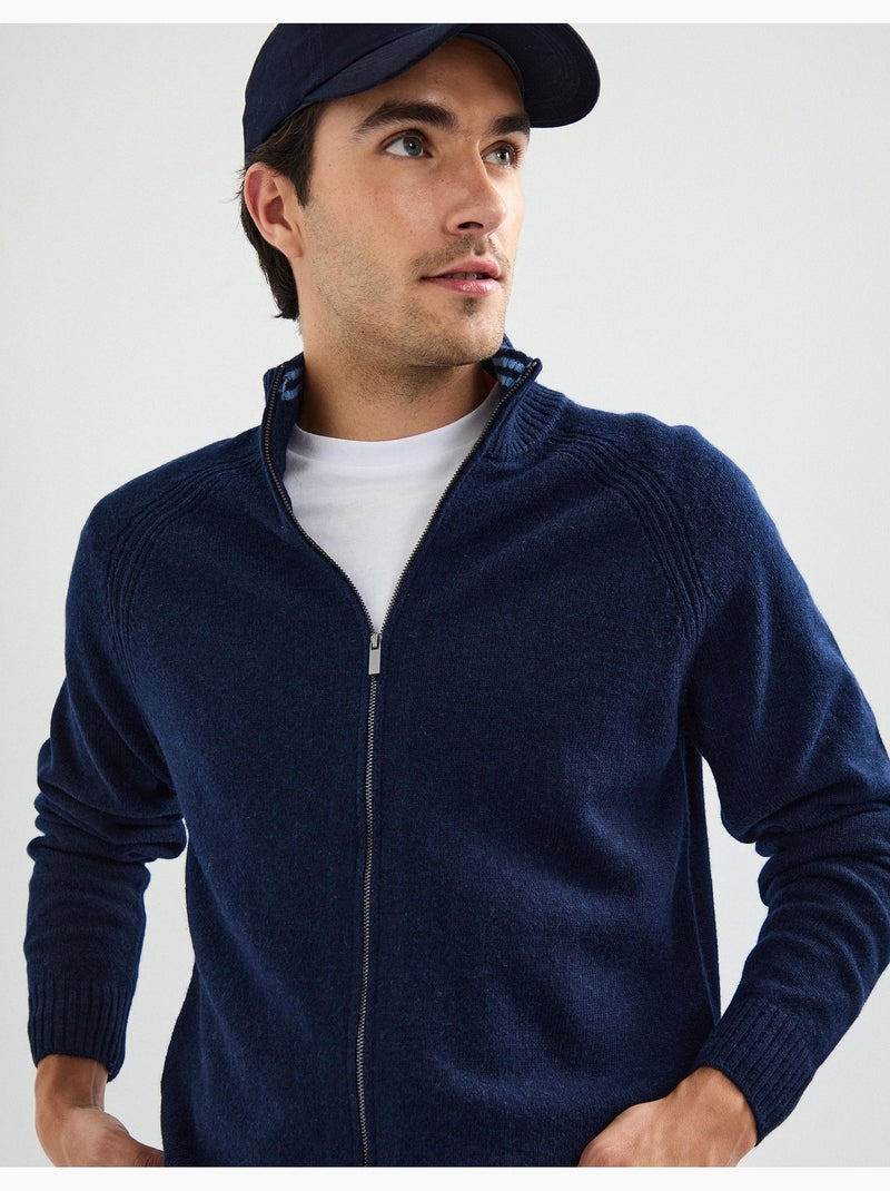 Veste en laine, MO Fashion Bleu - Kiabi