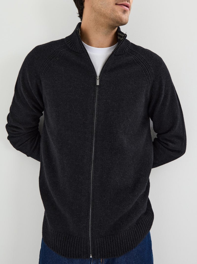 Veste en laine, MO Fashion Gris - Kiabi