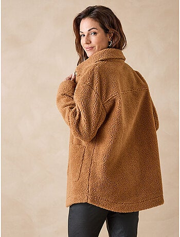 Veste en maille moutonnée - DAXON