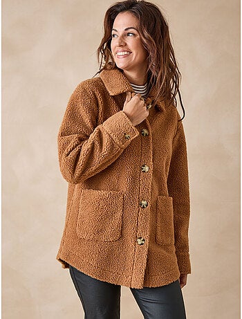 Veste en maille moutonnée - DAXON