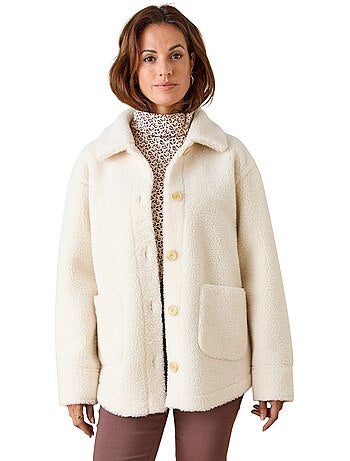 Veste en maille moutonnée - DAXON