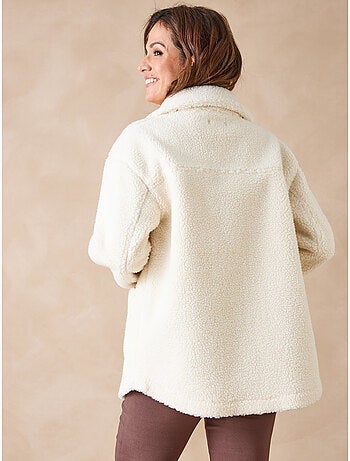 Veste en maille moutonnée - DAXON