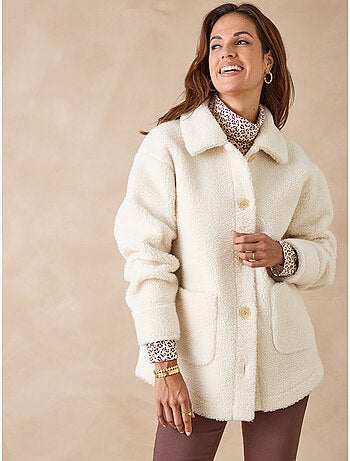 Veste en maille moutonnée - DAXON